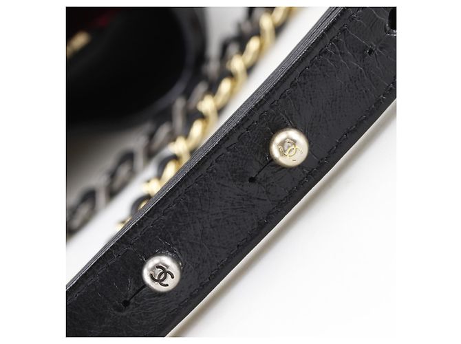 Borsa a tracolla Chanel Gabriel Hobo Small Nero - vista 13