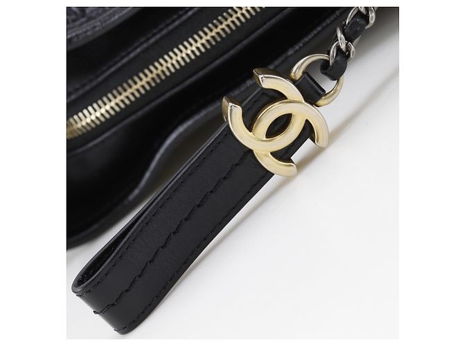 Borsa a tracolla Chanel Gabriel Hobo Small Nero - vista 14