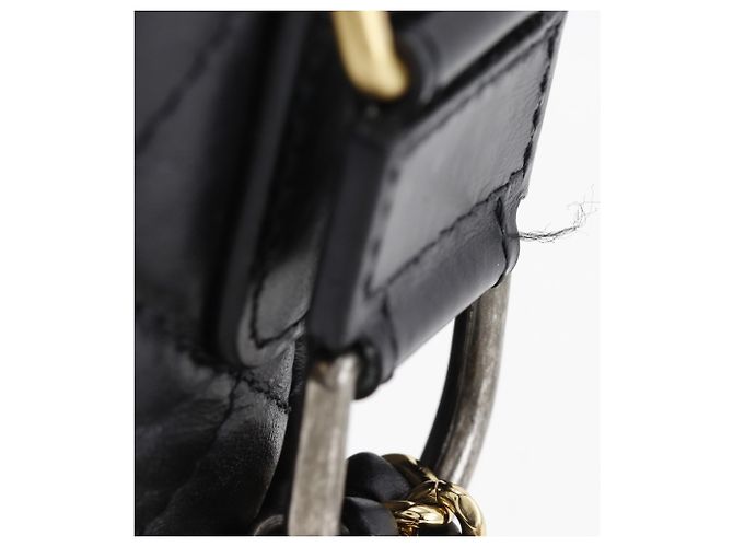 Borsa a tracolla Chanel Gabriel Hobo Small Nero - vista 8