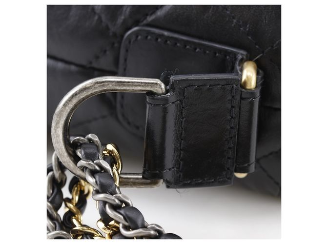 Borsa a tracolla Chanel Gabriel Hobo Small Nero - vista 9
