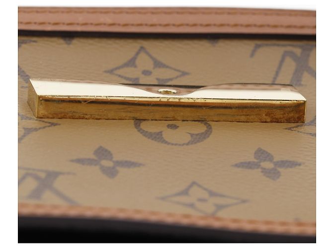 Borsa a tracolla Louis Vuitton Daufine MINI Marrone Monogramma - vista 12