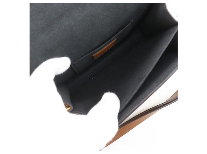 Borsa a tracolla Louis Vuitton Daufine MINI Marrone Monogramma - vista 5