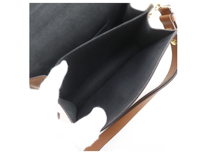Borsa a tracolla Louis Vuitton Daufine MINI Marrone Monogramma - vista 6