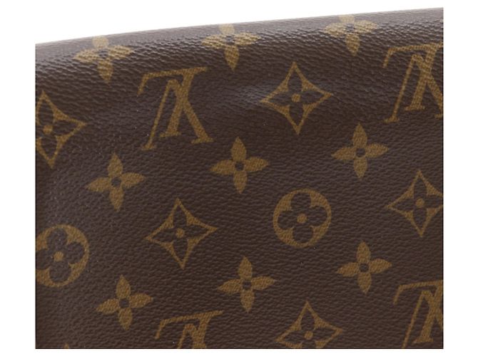 Borsa a tracolla Louis Vuitton Daufine MINI Marrone Monogramma - vista 9
