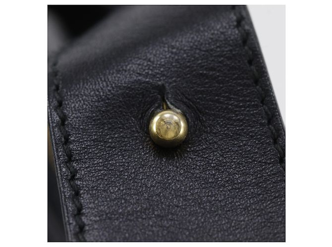 Borsa a tracolla in pelle di vitello nera Salvatore Ferragamo Nero - vista 11