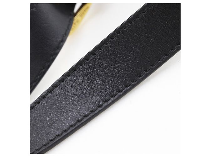 Borsa a tracolla in pelle di vitello nera Salvatore Ferragamo Nero - vista 14