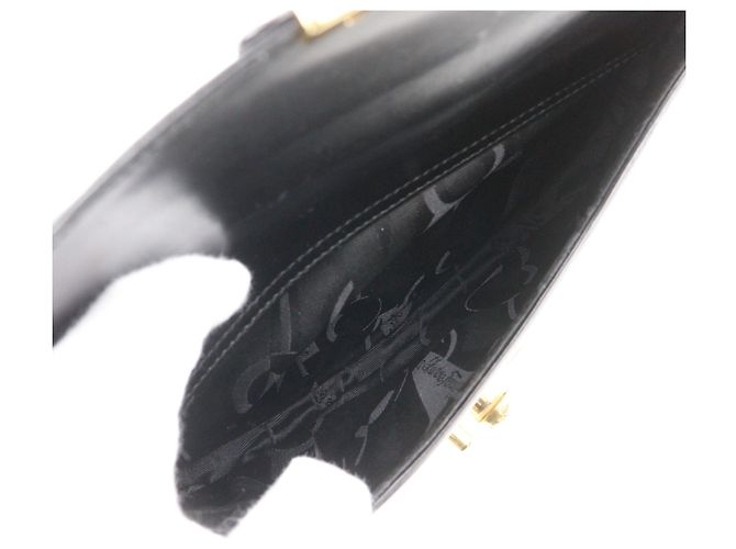 Borsa a tracolla in pelle di vitello nera Salvatore Ferragamo Nero - vista 6