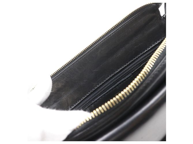 Borsa a tracolla in pelle di vitello nera Salvatore Ferragamo Nero - vista 7
