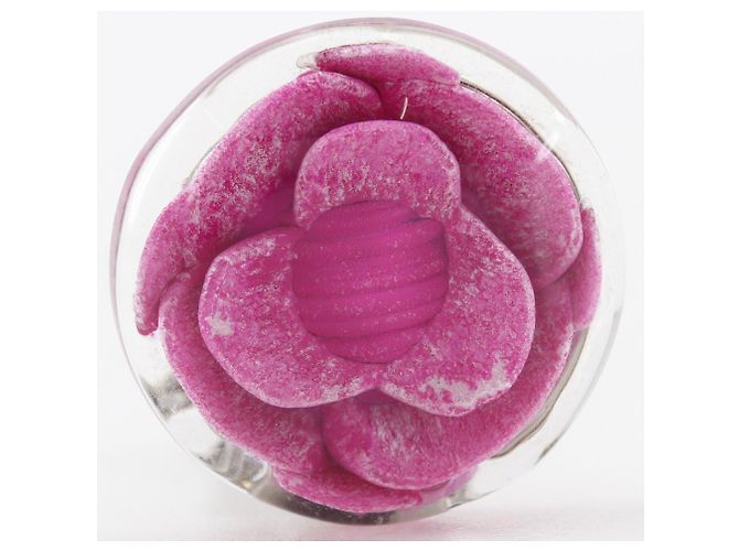 Orecchini a clip Camellia Chanel Rosa - vista 6