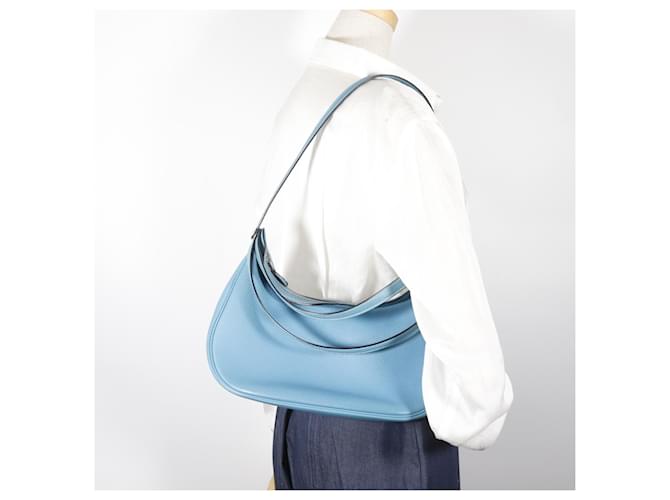 Hermès Borsa a tracolla Caporal Hermes Blu - vista 16