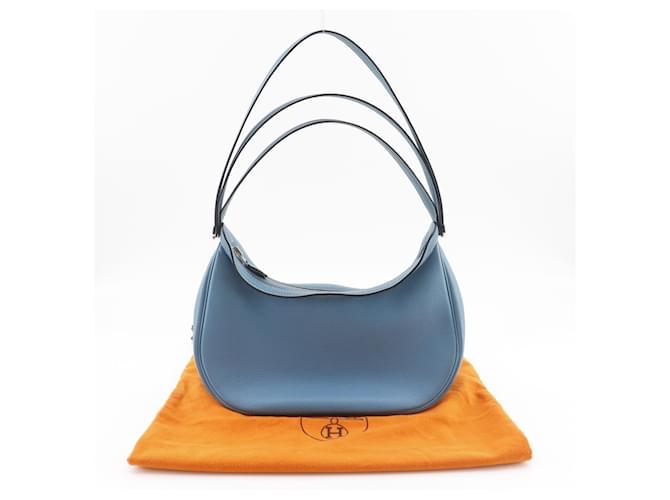 Hermès Borsa a tracolla Caporal Hermes Blu - vista 17