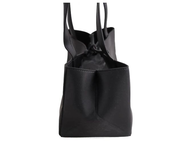 Borsa Nanushka in pelle nera Nero - vista 2