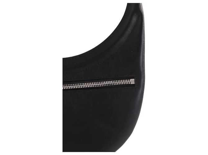 Borsa Coperni Swipe Ring in pelle nera Nero - vista 4