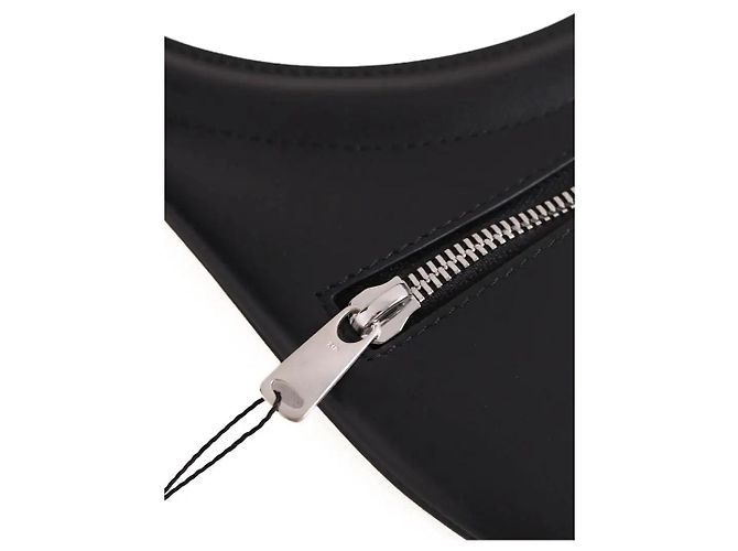 Borsa Coperni Swipe Ring in pelle nera Nero - vista 5