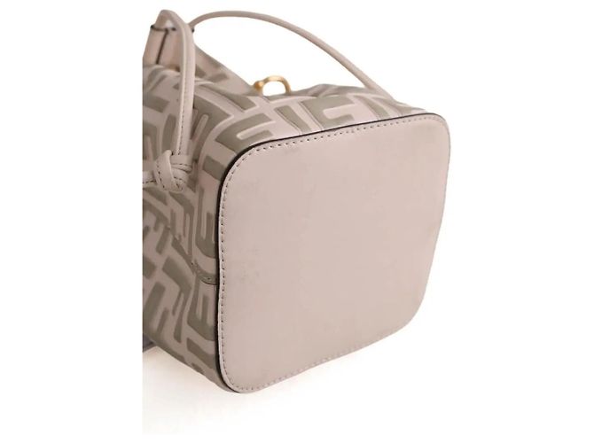 Fendi Borsa Mon Tresor beige - vista 4
