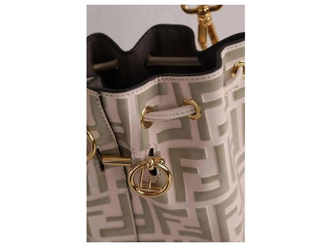 Fendi Borsa Mon Tresor beige - vista 6