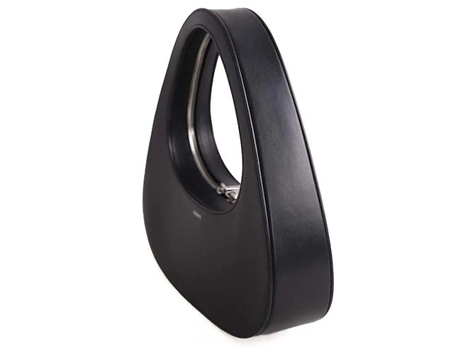 Bolsa Coperni Swipe Bag em pele preta Preto - vista 3