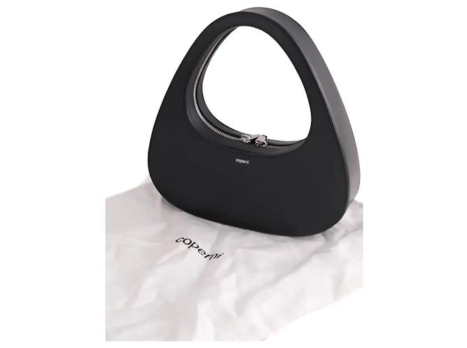 Bolsa Coperni Swipe Bag em pele preta Preto - vista 6