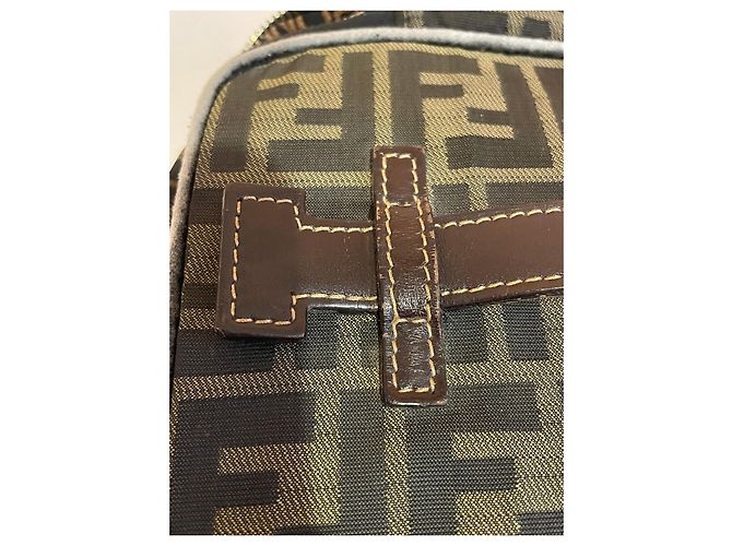 Necessaire Fendi Zucca Marrone - vista 10