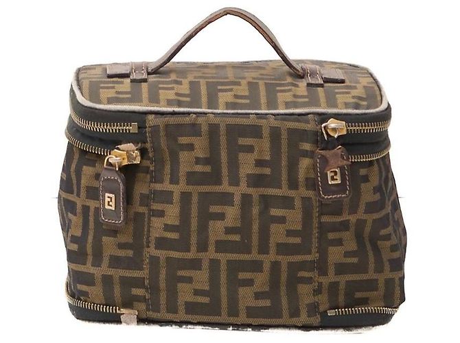 Necessaire Fendi Zucca Marrone - vista 2