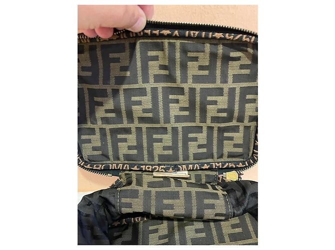 Necessaire Fendi Zucca Marrone - vista 8