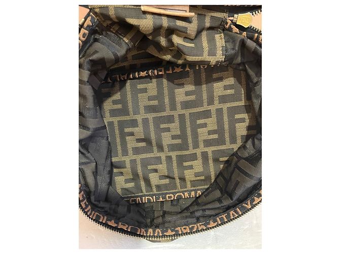 Necessaire Fendi Zucca Marrone - vista 9