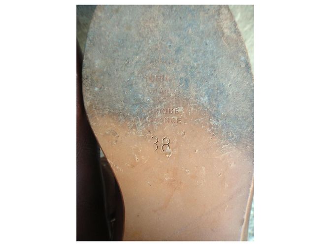 La Botte Gardiane Botas Camarguesa de Cuero Marrón - vista 7