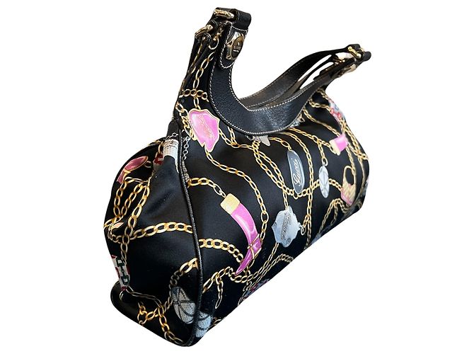 Borsa a Spalla Gucci Medium Satin Charmy - vista 3