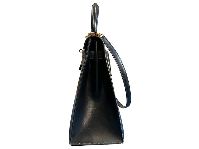 Borsa Hermès Box Calf Kelly Sellier 35 del 1996 - vista 3