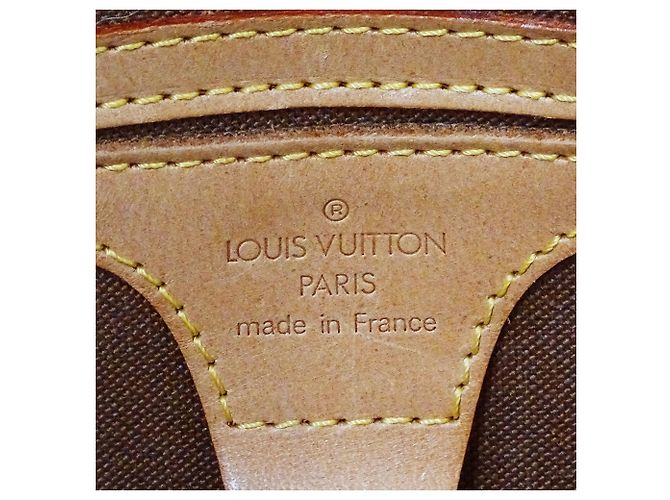 Borsa Louis Vuitton Monogram Canvas Ellipse MM Marrone - vista 7