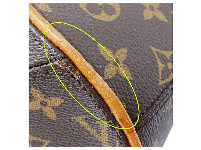Borsa Louis Vuitton Monogram Canvas Ellipse MM Marrone - vista 8