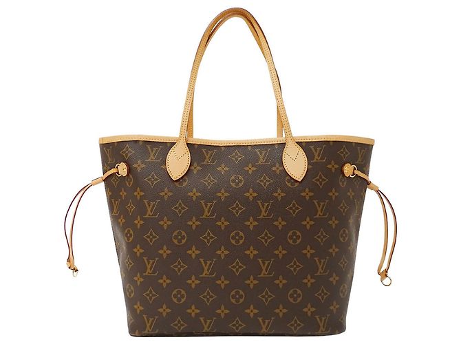 Louis Vuitton Monogram Canvas Tote Bag Braun Fuschia - Ansicht 2