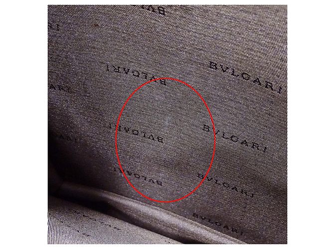 Bulgari Borsa a Spalla Bvlgari Classico Verde Cachi - vista 15