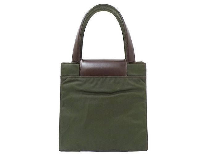 Bulgari Borsa a Spalla Bvlgari Classico Verde Cachi - vista 2