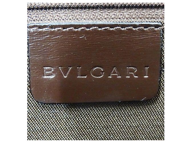 Bulgari Borsa a Spalla Bvlgari Classico Verde Cachi - vista 9