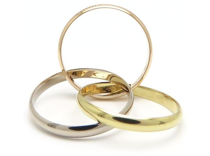 Anello Cartier Trinity SM in oro 18K - vista 8
