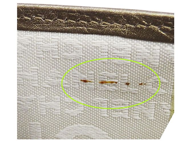 Cambon Cartera Bi-Fold Chanel en piel dorada Dorado - vista 15