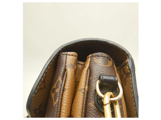 Borsa Louis Vuitton Monogram Reverse Pochette Metis MM Marrone - vista 14