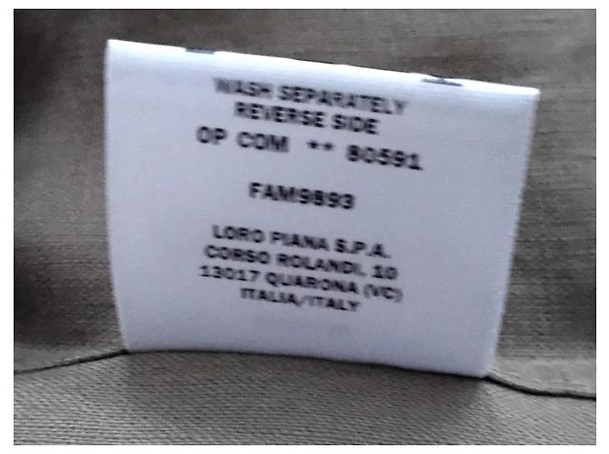 Camisa de lino Loro Piana Caqui - vista 5
