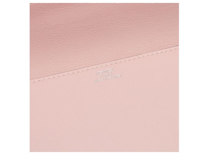 Médor Hermès 2019 Sac Pochette Collier de Chien Medor 23 Sakura Pink Bag Clutch Hermes Rosa - vista 6