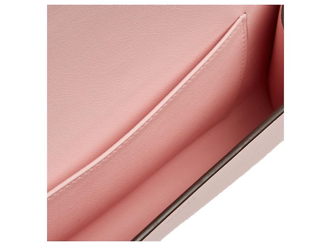 Médor Hermès 2019 Sac Pochette Collier de Chien Medor 23 Sakura Pink Bag Clutch Hermes Rosa - vista 7