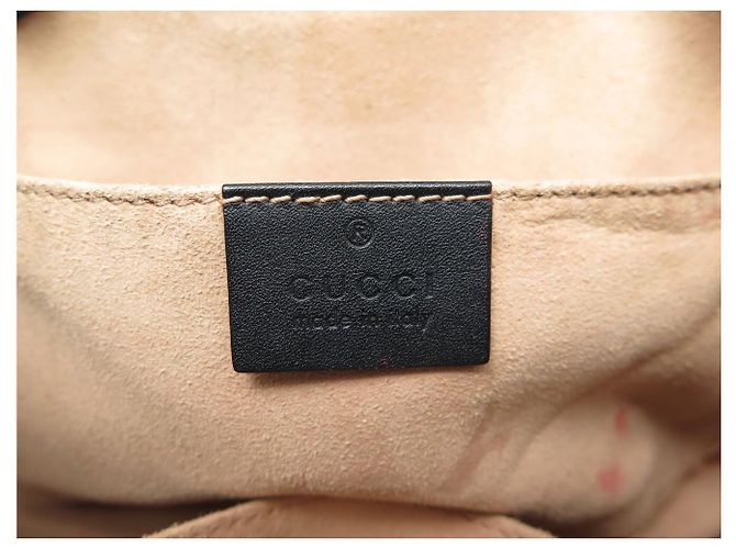 BOLSA GUCCI PADLOCK SMALL CHAIN TOILE GG SUPREME ABEILLE 498156 - vista 9