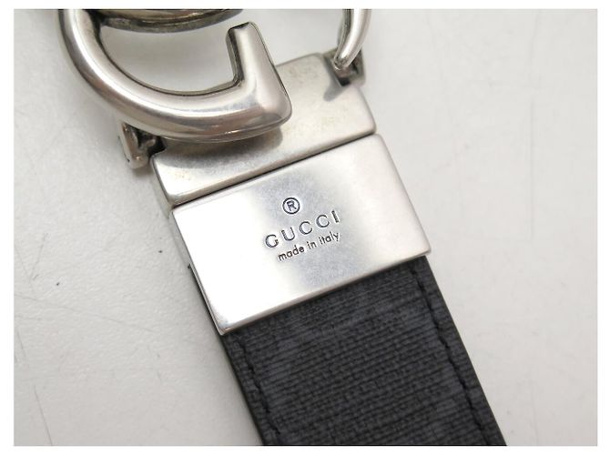 GUCCI MARMONT GG BOUCLE REVERSIBLE T65 CANVAS MONOGRAMM & LEDER GÜRTEL Schwarz - Ansicht 10