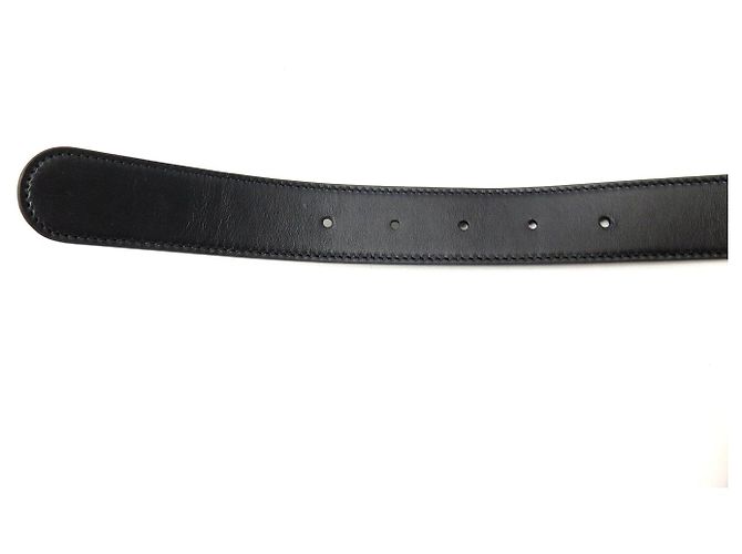 GUCCI MARMONT GG BOUCLE REVERSIBLE T65 CANVAS MONOGRAMM & LEDER GÜRTEL Schwarz - Ansicht 14