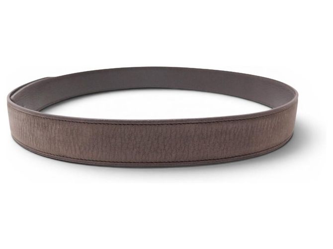 Hermès NEUER HERMES GÜRTEL T80 32MM REVERSIBEL GRAINLEDER BRAUN WILDLEDER - Ansicht 11