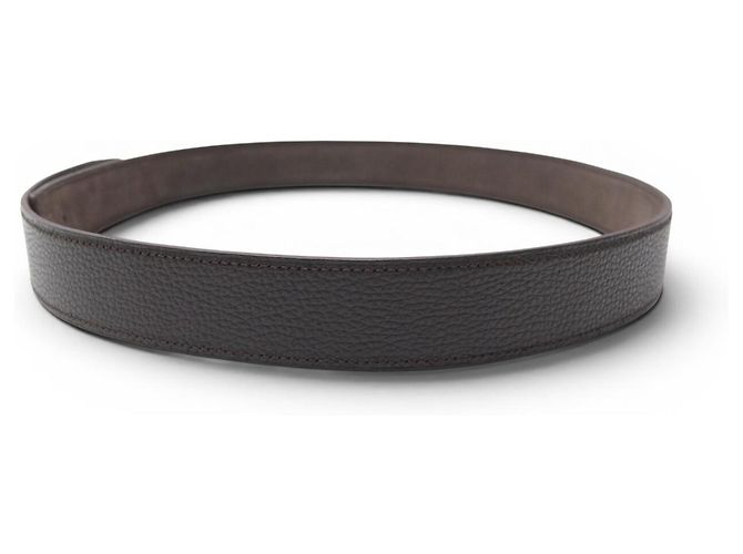 Hermès NEUER HERMES GÜRTEL T80 32MM REVERSIBEL GRAINLEDER BRAUN WILDLEDER - Ansicht 3