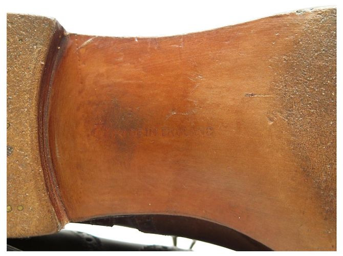 Autre Marque SCARPE EDWARD GREEN X LEFFOT CADOGAN 92008 RICHELIEU 11.5E 45.5 Marrone - vista 7