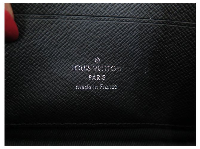 Louis Vuitton NEW VUITTON ALPHA WEARABLE N60418 DAMIER WALLET POUCH BAG Grey - view 12