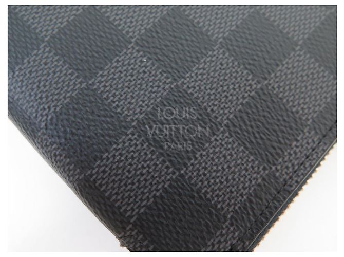 Louis Vuitton NEW VUITTON ALPHA WEARABLE N60418 DAMIER WALLET POUCH BAG Grey - view 6