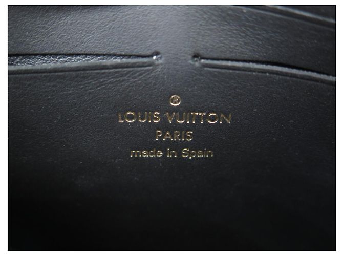LOUIS VUITTON VAVIN CHAIN WALLET DAMIER EBENE CANVAS CLUTCH Braun - Ansicht 11